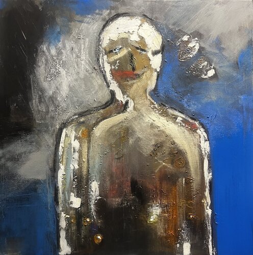 Self Split by Kosara Stankova, Painting for Sale on Select