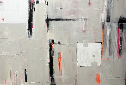 White noise by Kosara Stankova, Painting for Sale on Select