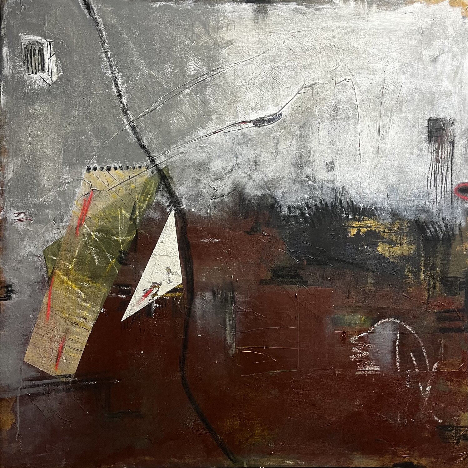 Whispers of existence Kosara Stankova Original painting for sale