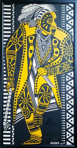 Native Americans. by Jasper Borup, Painting for Sale on Select