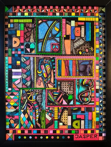 Talk Talk Talk. by Jasper Borup, Painting for Sale on Select