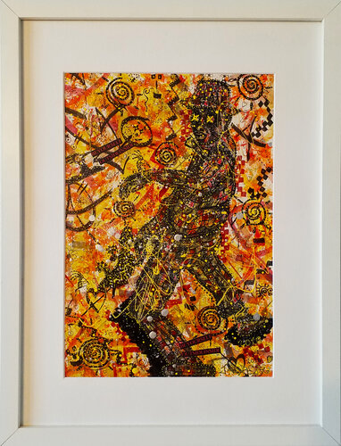 Cool Dancer. von Jasper Borup, Malerei kaufen auf Select