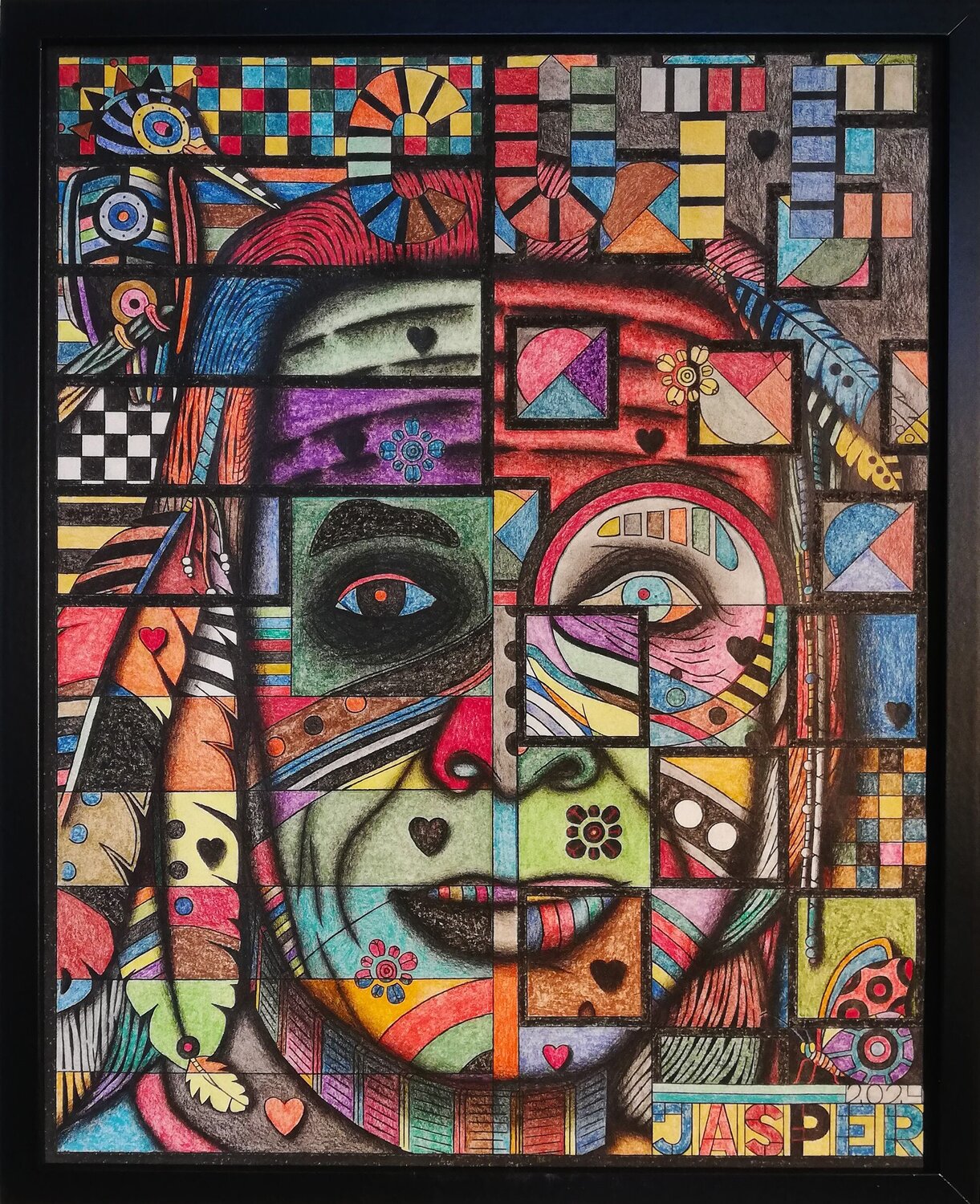 CUTE Jasper Borup Original painting for sale