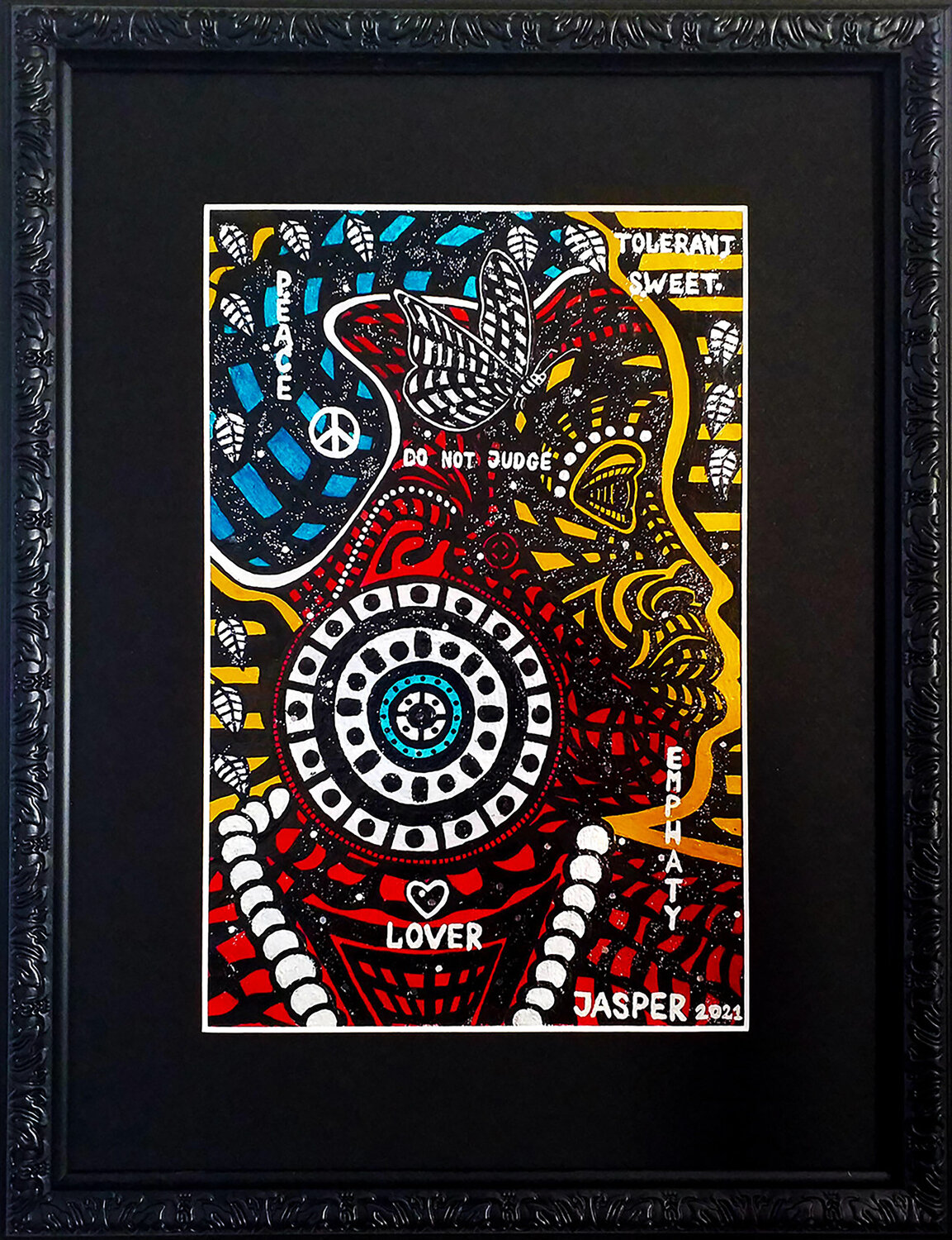 Do Not Judge. Jasper Borup Original painting for sale