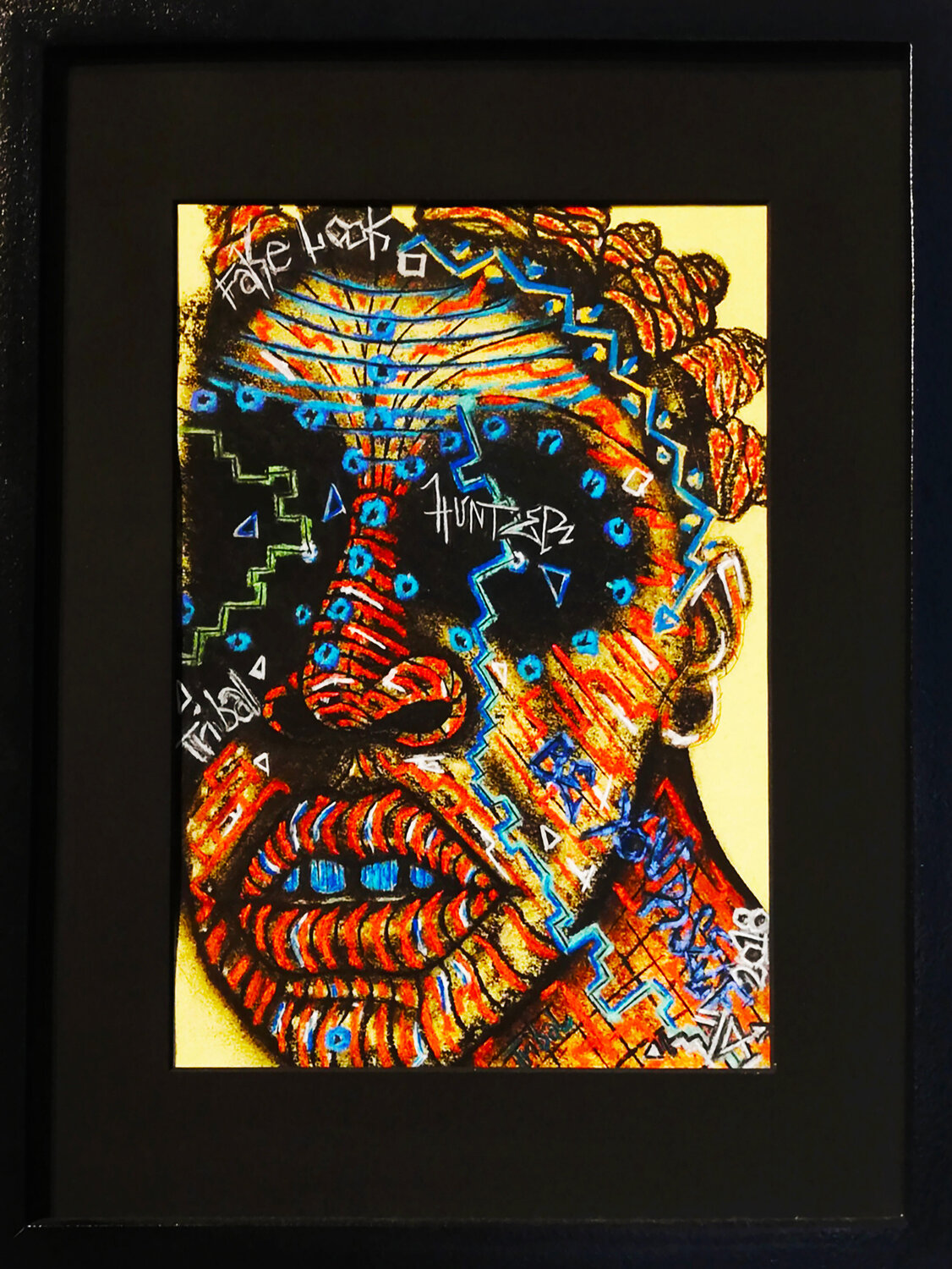 Fake Look. Jasper Borup Original painting for sale
