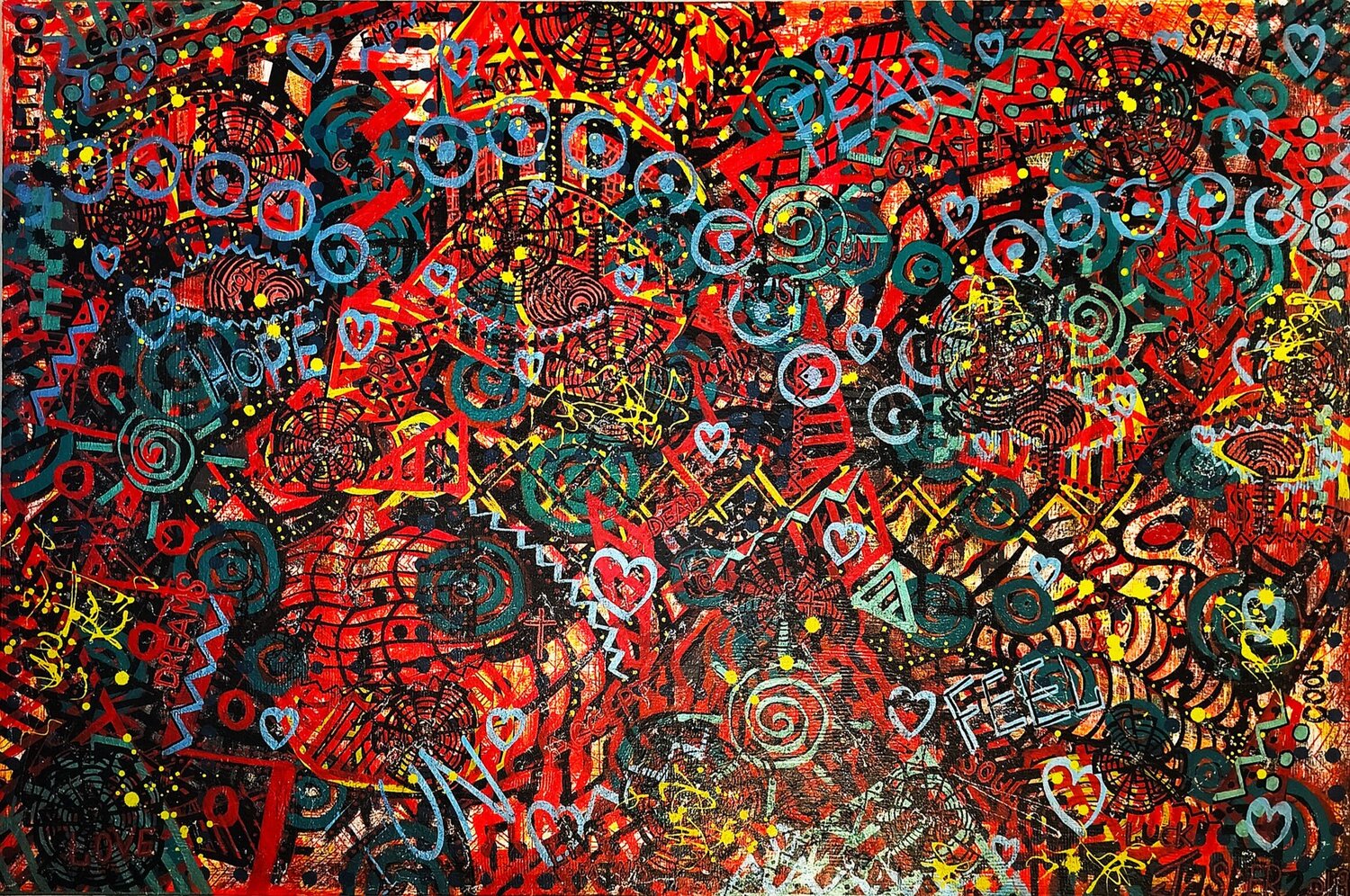 Good Mindset. Jasper Borup Original painting for sale