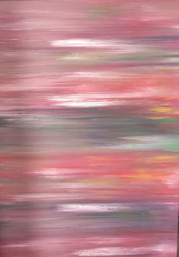 Burning sky by Idalija Gerviene, Painting for Sale on Select