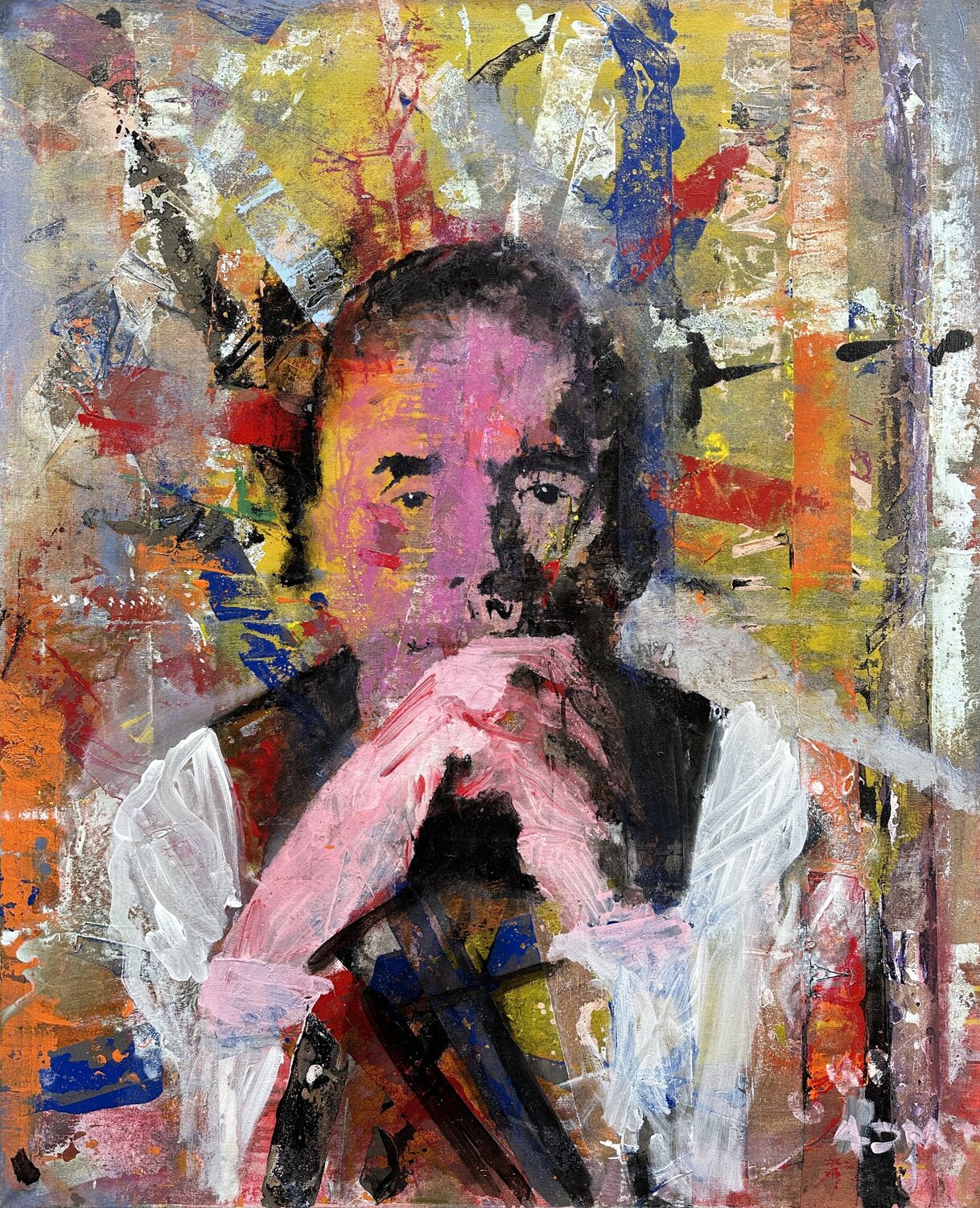 J.B.P. Julian Adrat Original painting for sale