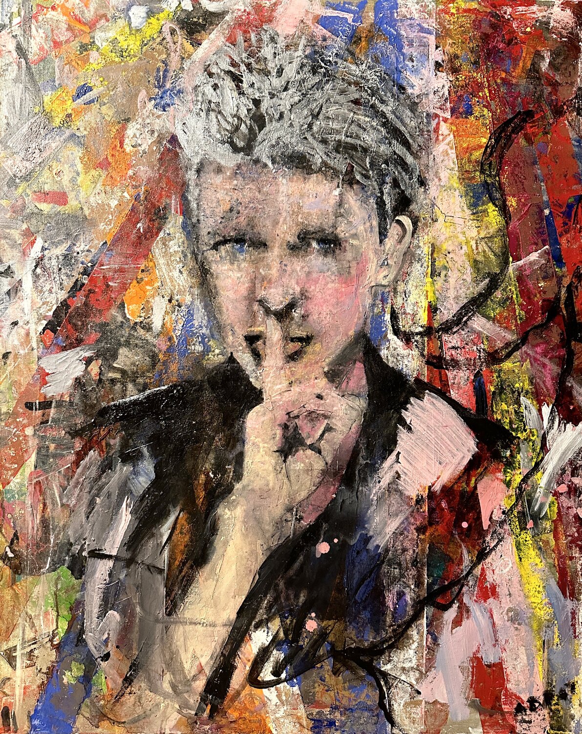 David Julian Adrat Original painting for sale