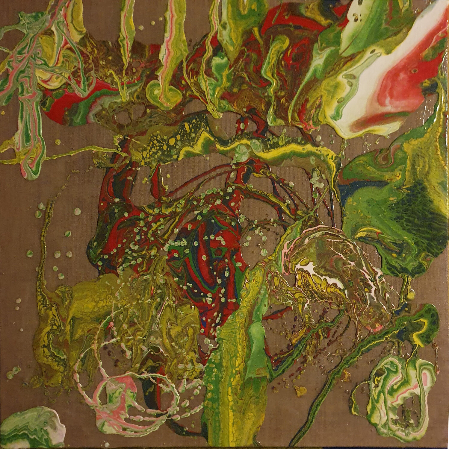 Intertwinement Konrad Zając Original painting for sale