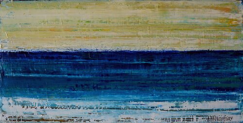SMALL SEASCAPE 22 by Dimitra Papageorgiou, Painting for Sale on Select