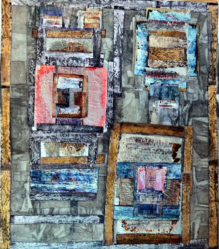 MEMORY BOXES 2 by Dimitra Papageorgiou, Painting for Sale on Select