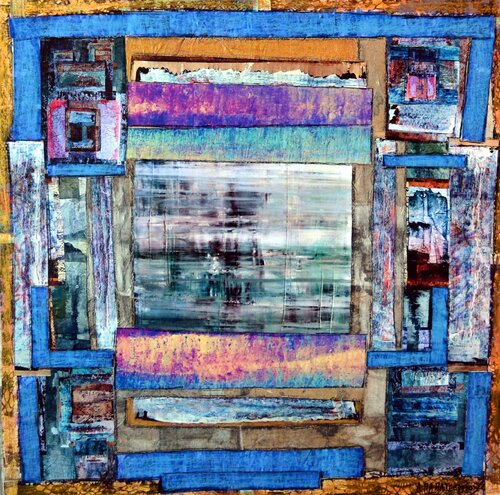MEMORY BOXES 4 by Dimitra Papageorgiou, Painting for Sale on Select