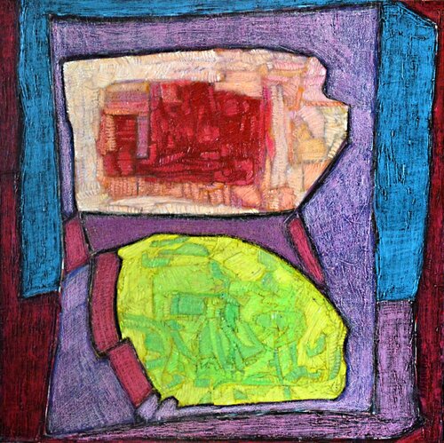 INTROSPECTION 1 by Dimitra Papageorgiou, Painting for Sale on Select
