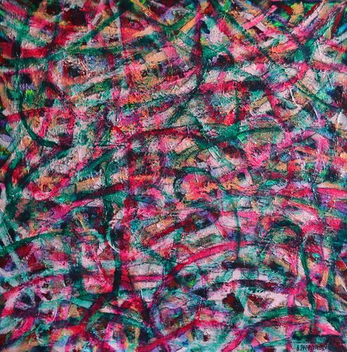 CREATURES by Dimitra Papageorgiou, Painting for Sale on Select