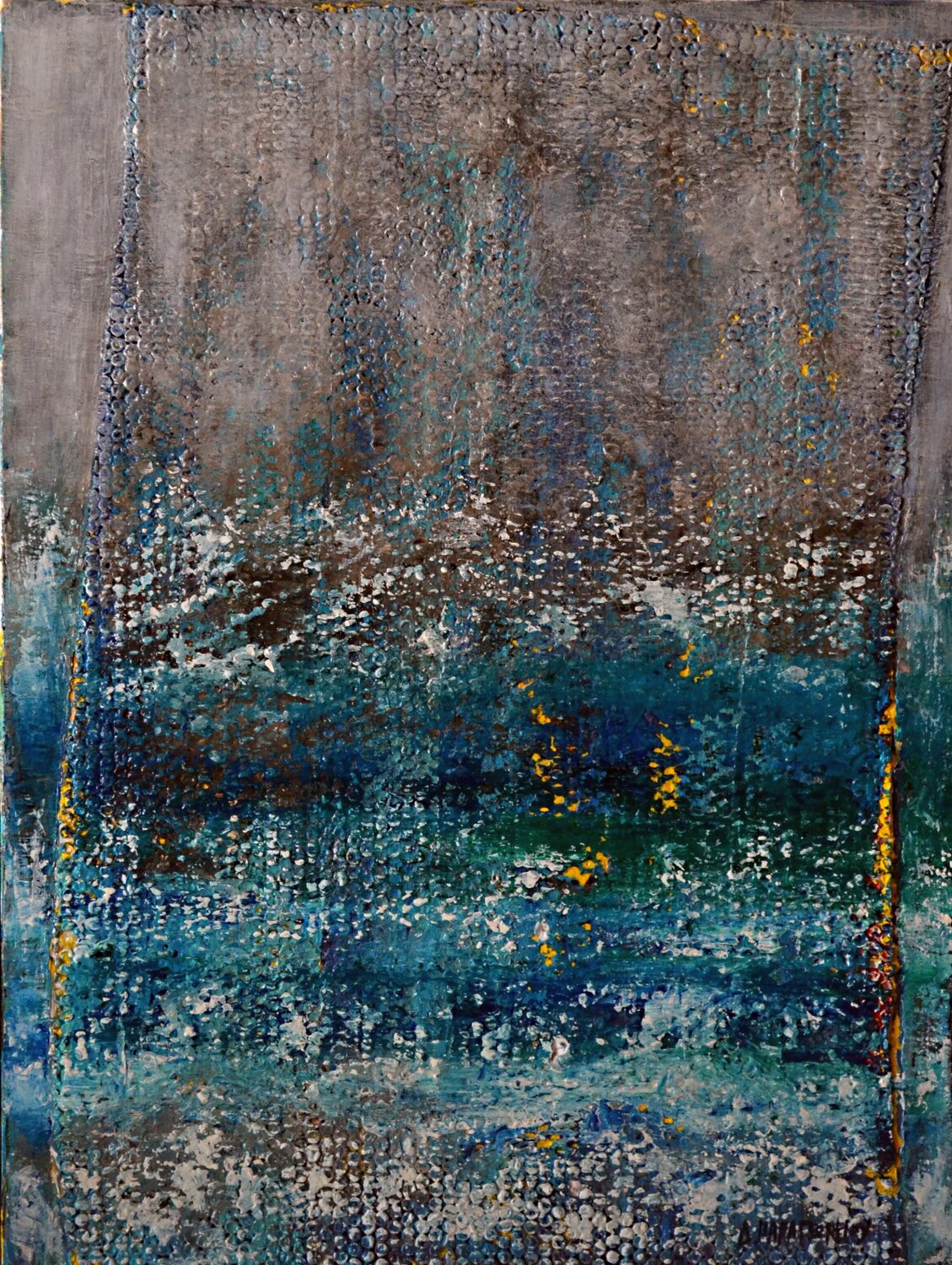 WILD SEA Dimitra Papageorgiou Original painting for sale