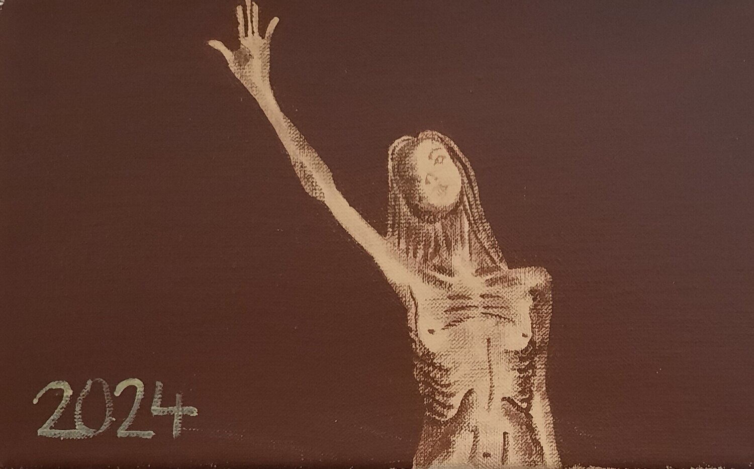 POSE 31 / 34 Peter Plavcan Original painting for sale