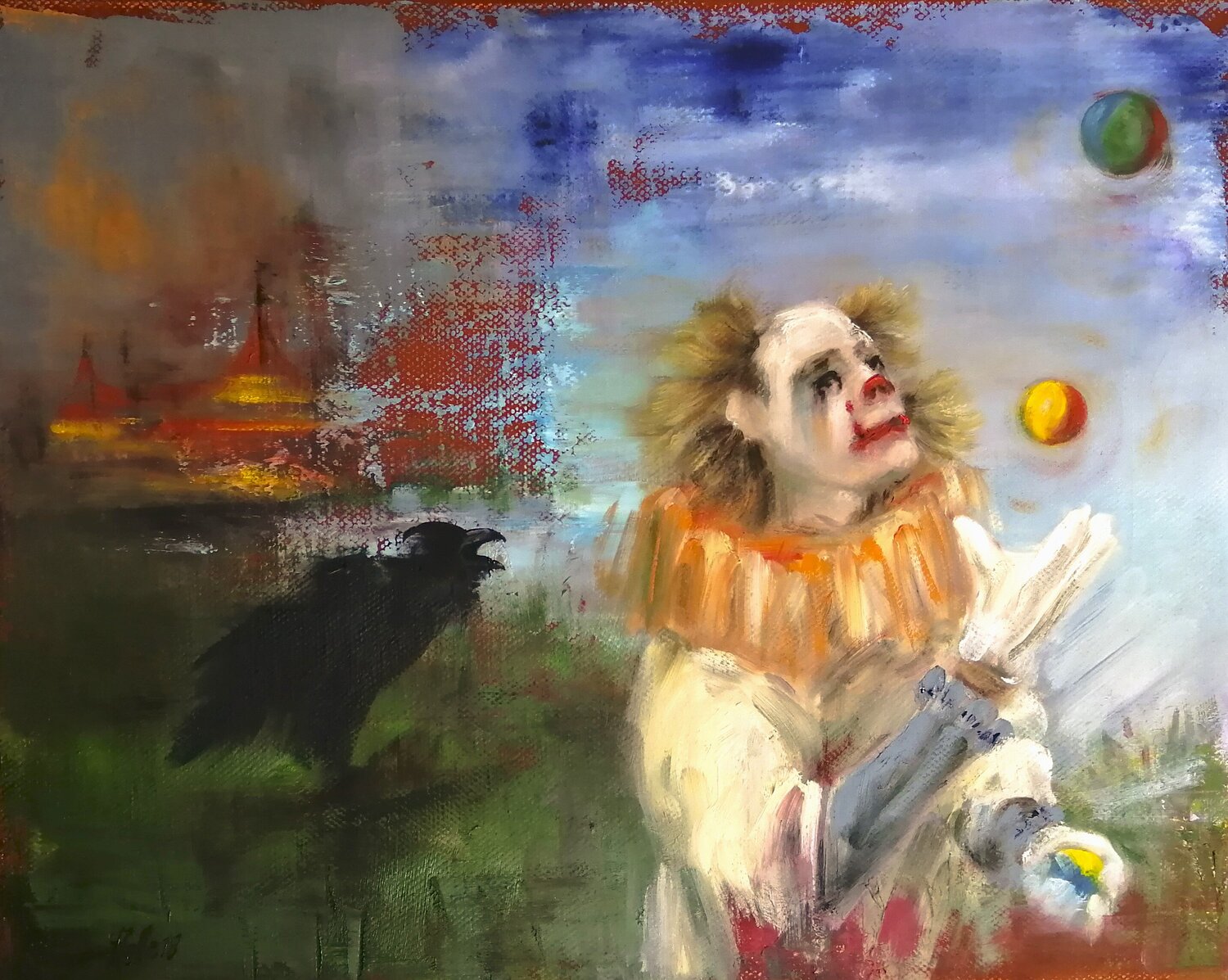 Jango Satu Helle Original painting for sale