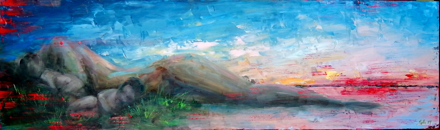 Naturally Satu Helle Original painting for sale