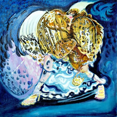 Podium by Laurence LEJAY, Painting for Sale on Select
