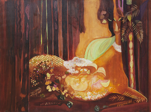 Un autre monde by Laurence LEJAY, Painting for Sale on Select