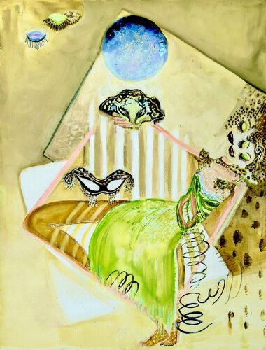 Les apparences by Laurence LEJAY, Painting for Sale on Select