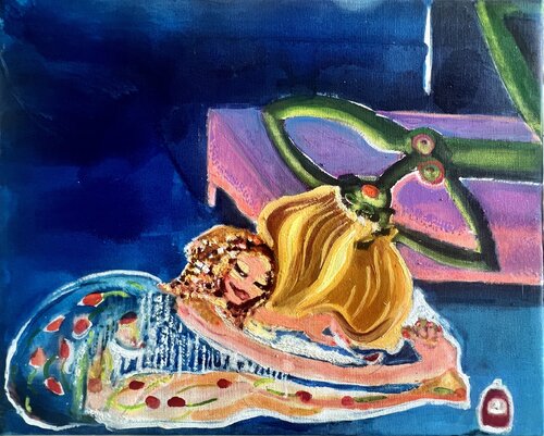 beauty duty by Laurence LEJAY, Painting for Sale on Select