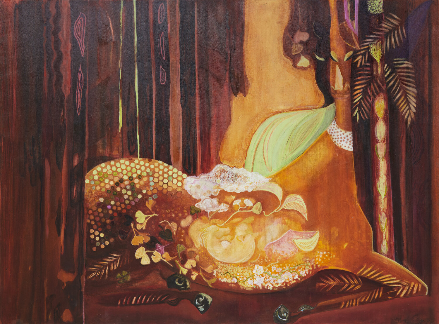 Un autre monde Laurence LEJAY Original painting for sale