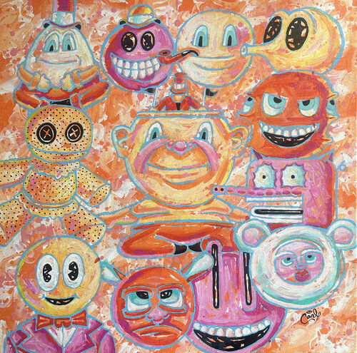 The CEO by Carl Lozada, Painting for Sale on Select