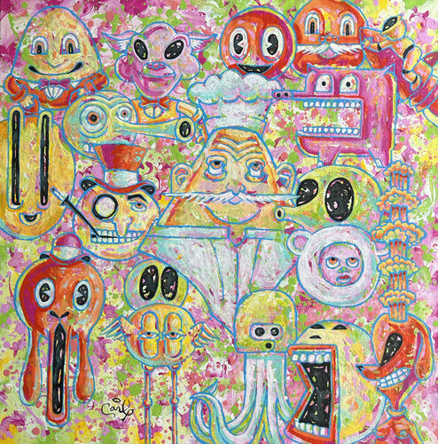 Frenchy by Carl Lozada, Painting for Sale on Select