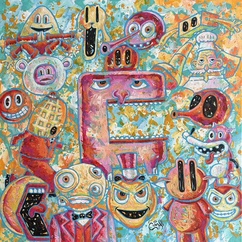 CMan by Carl Lozada, Painting for Sale on Select