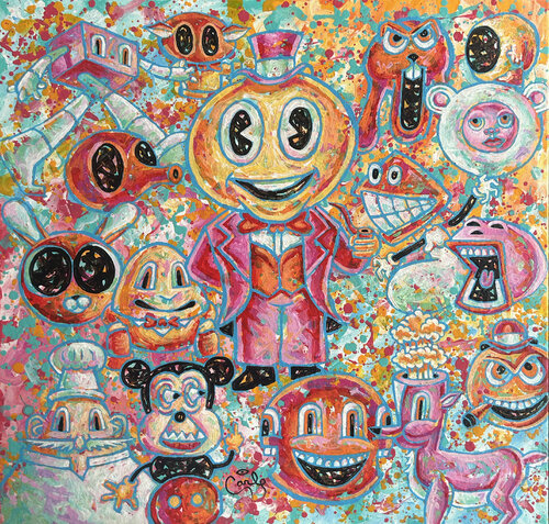 Have a Nice Day by Carl Lozada, Painting for Sale on Select