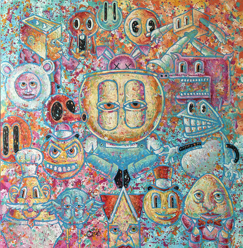 Dead Rabbit Stu by Carl Lozada, Painting for Sale on Select