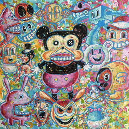 Fat Rat by Carl Lozada, Painting for Sale on Select