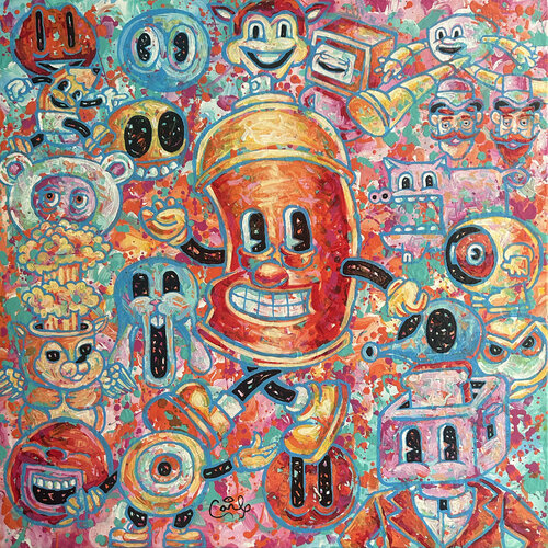 Tagger by Carl Lozada, Painting for Sale on Select