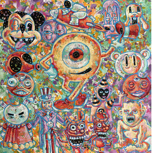 Timmy Two Step by Carl Lozada, Painting for Sale on Select