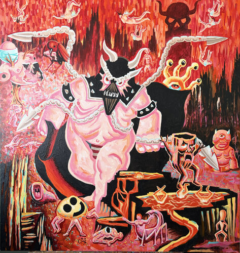 Devils Playground von Carl Lozada, Malerei kaufen auf Select