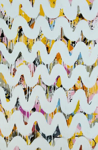 Spanda 53 by Mercedes Lagunas, Painting for Sale on Select
