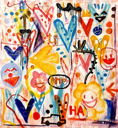HA! by Mercedes Lagunas, Painting for Sale on Select