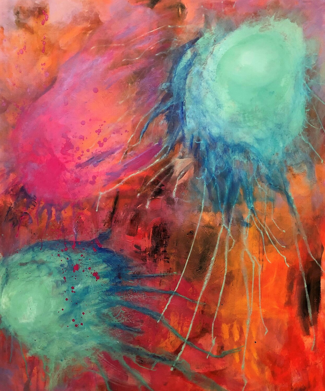 Catch Me If You Can Rooney Original painting for sale