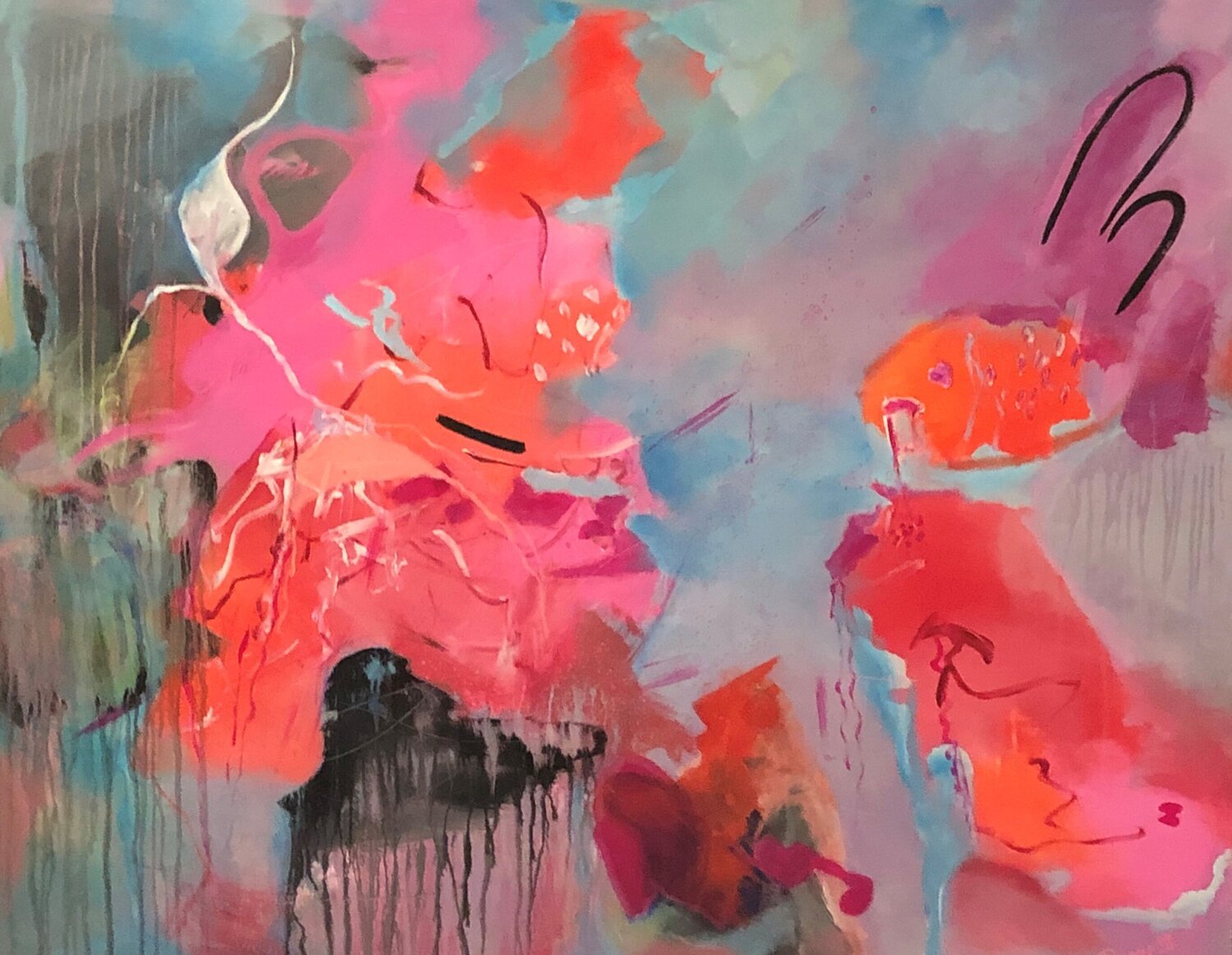 In Concert Rooney Original painting for sale
