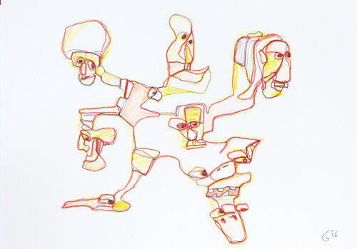 DRAWING OR SKETCH by Georges de Groot, Drawing for Sale on Select