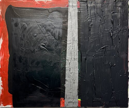 Black experiments 4 by David Utzon, Painting for Sale on Select