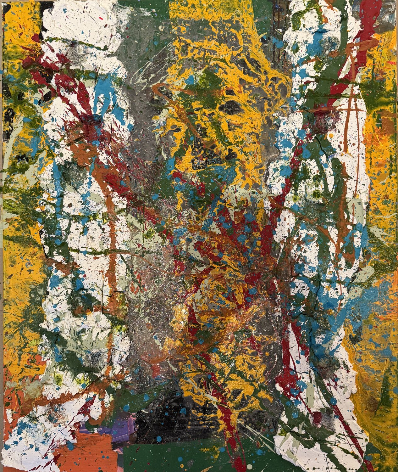 Jackson/Sam 5 David Utzon Original painting for sale