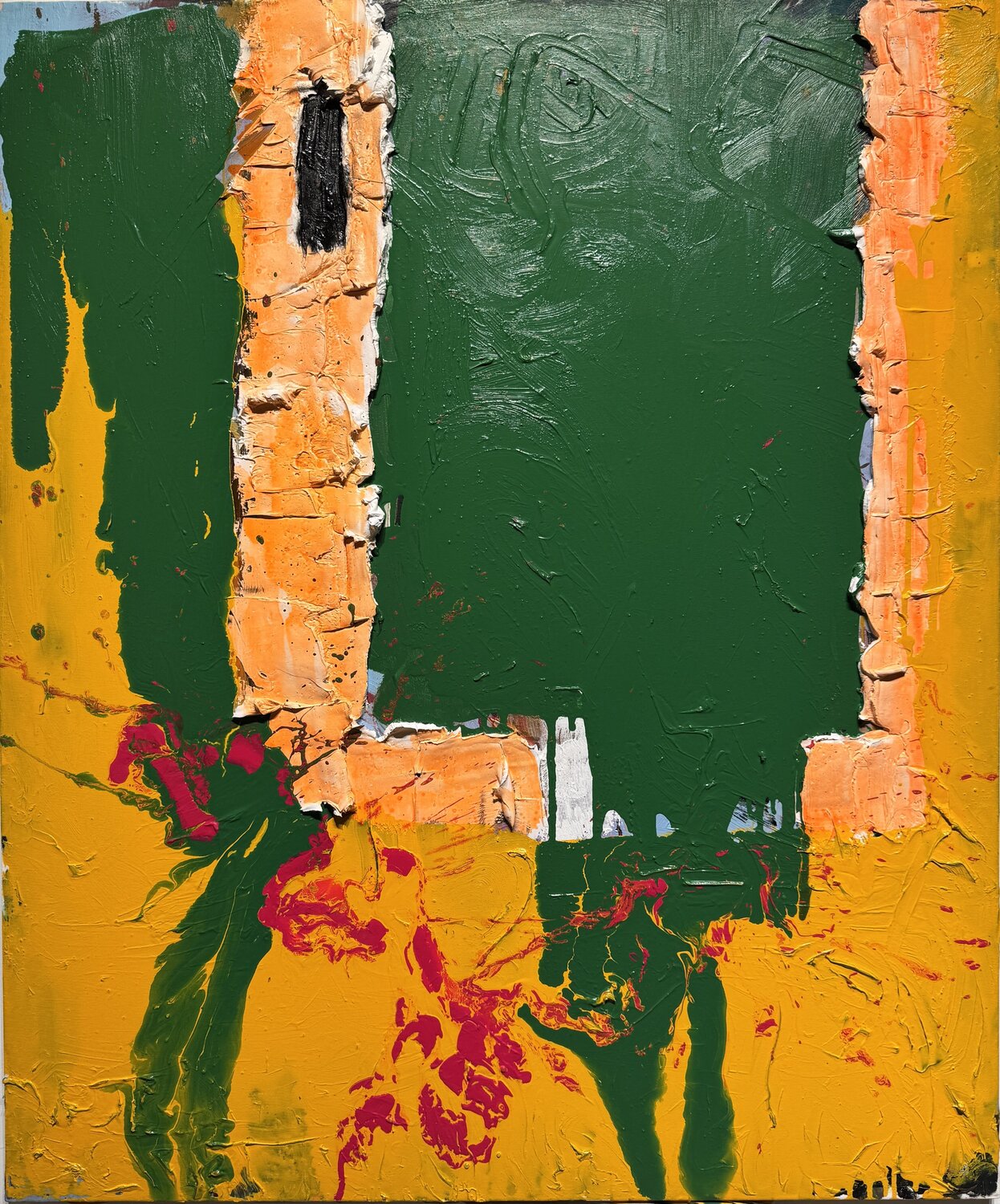 Windows 1 David Utzon Original painting for sale