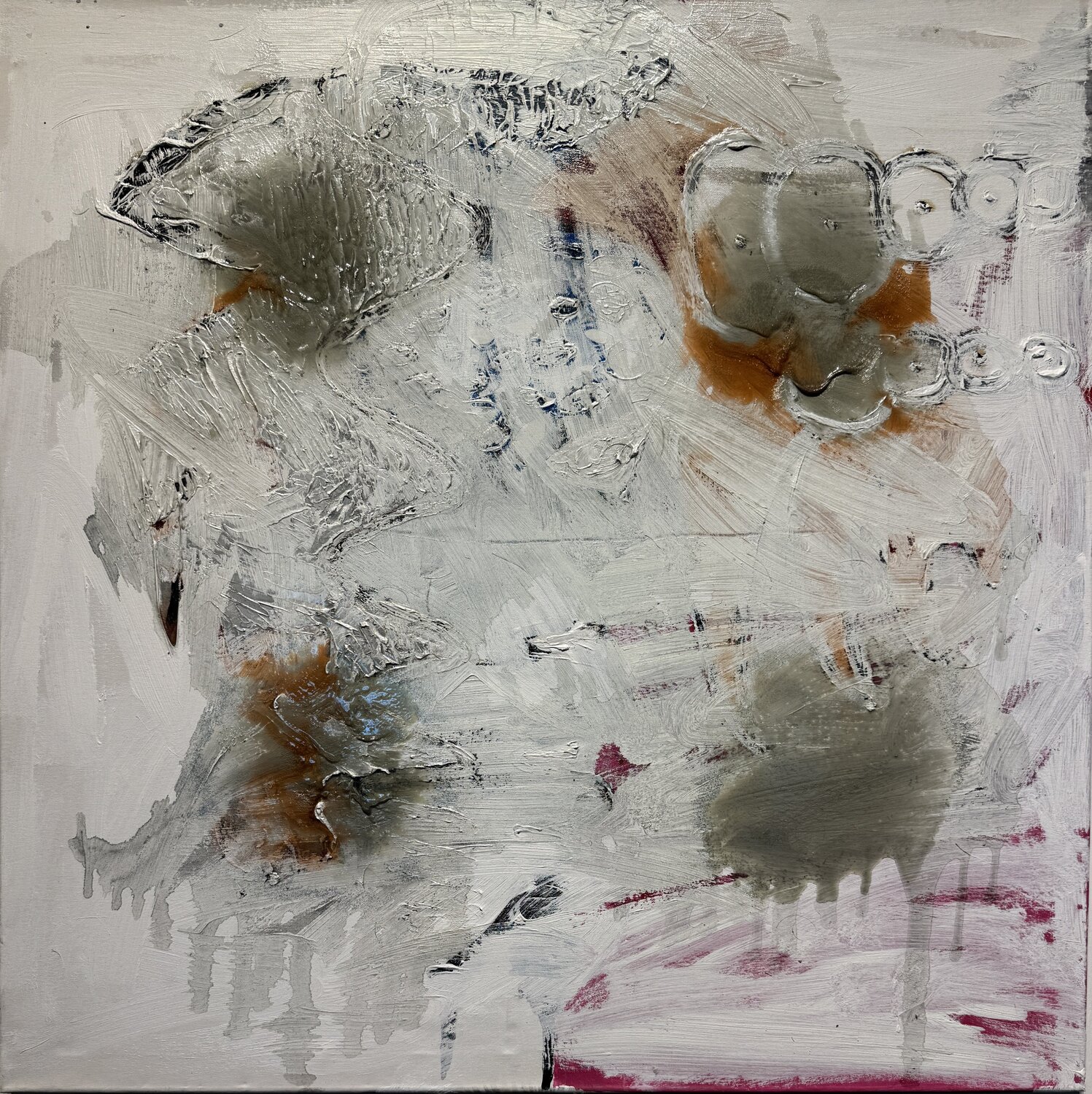Mountain cloud 2 David Utzon Original painting for sale