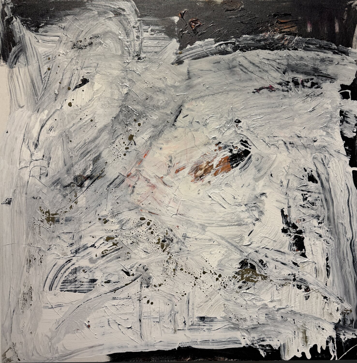 Mountain cloud 3 David Utzon Original painting for sale