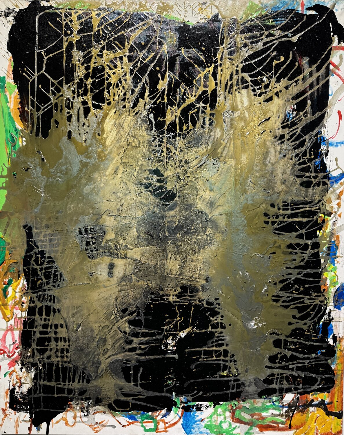 Universal matter 1 David Utzon Original painting for sale