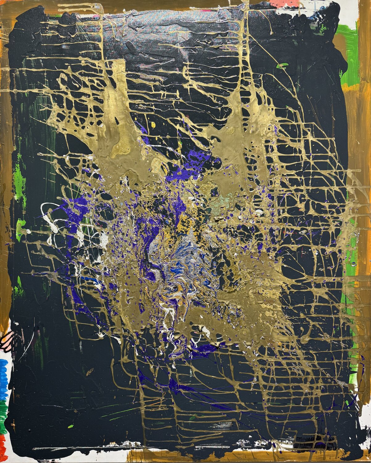 Universal matter 2 David Utzon Original painting for sale