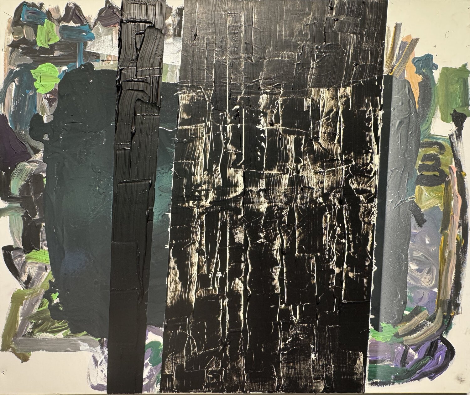 Universal matter 4 David Utzon Original painting for sale